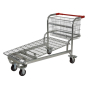 Vestil Nestable Steel Wire Carts 90-275 lb Load 