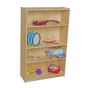 Wood Designs Contender 47" H Adjustable Shelf Bookcase, RTA