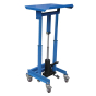 Vestil 330 lb Load 20" x 16" Platform Hydraulic Mobile Tilting Work Table