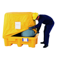 Ultratech Pullover Cover for P2 Drum Spill Pallets (fits models 2504, 2505, 1010, 1011)