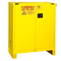 Durham Steel Two Door Self Close Flammable Safety Cabinets with Legs (1030SL-50)