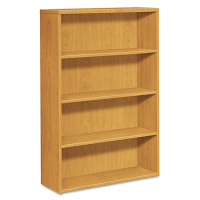 HON 4-Shelf Laminate Bookcase