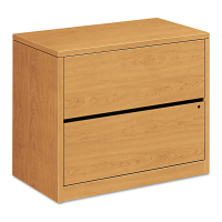HON 10563CC 2-Drawer 36" Wide Lateral File Cabinet, Letter & Legal, Harvest