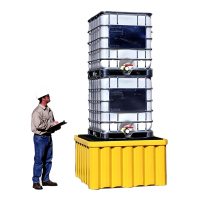 Ultratech Ultra-IBC 1057 400 Gallon Intermediate Bulk Container Spill Pallet without Drain