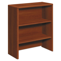 HON 10700 Series 33" 2-Shelf Bookcase Hutch, Cognac