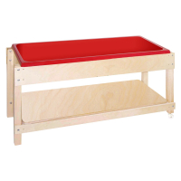 Wood Designs 24" H Sand and Water Table with Lid Shelf