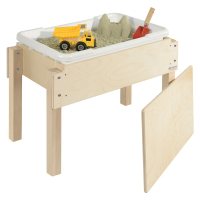Wood Designs 18" H Petite Sand and Water Makerspace Table with Lid