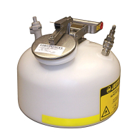 Justrite 12165 Polyethylene 2 Gallon In-Flow Disposal Safety Can