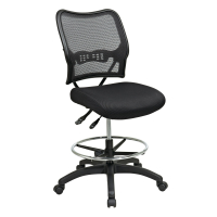 Office Star Space Seating Deluxe Ergonomic AirGrid Mesh Drafting Chair