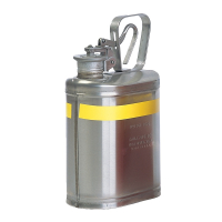 Eagle 1301 Stainless Steel 1 Gallon Laboratory Safety Can