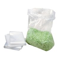 HSM 13 gal. Plastic Shredder Bags For 108 B24 AF150 AF300 Small Paper Shredders 100-Box 1408