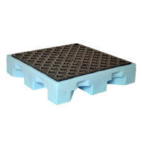 Ultratech Fluorinated Spill Containment Drum Deck Pallets