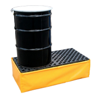 Ultratech Flexible Spill Containment Drum Deck Pallets, 66 Gal
