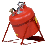 Justrite 14535 Faucet Polyethylene 5 Gallon Tilt Safety Can