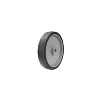 Wesco 150692 Polyolefin Center Moldon Rubber Wheel Replacement Caster