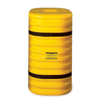 Eagle 6" Opening HDPE Column Protector 42" H (in yellow)