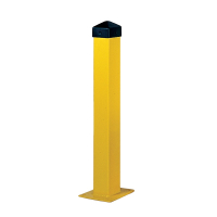 Eagle 5" W Square Steel Bollard Posts with Cap