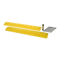 Eagle 9 Ft. Speed Bump Crossing Cable Protection Unit 1793 (with anchor kit)