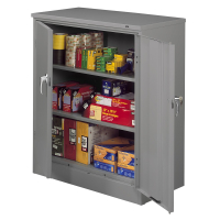 Tennsco 36" W x 42" H Deluxe Counter Height Storage Cabinets