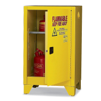 Eagle 16 Gal Self-Closing Flammable Storage Cabinet with Legs