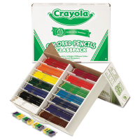 Crayola 3.3 mm Assorted Colors Woodcase Pencils, 462-Pack