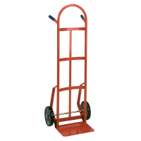 Wesco 146 Series Curved Two Handle 600-800 lb Load 14" Nose Hand Trucks
