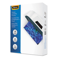 Fellowes 7 Mil Letter-Size Laminating Pouches, 100/Pack