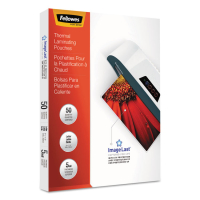 Fellowes ImageLast 5 Mil Letter-Size Laminating Pouches with UV Protection, 50/Pack