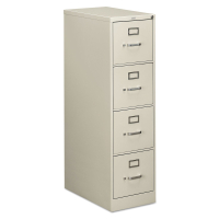 HON 4-Drawer 25" Deep Vertical File Cabinet, Letter Size