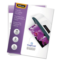 Fellowes ImageLast 3 Mil Letter-Size Laminating Pouches with UV Protection, 100/Pack