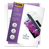 Fellowes ImageLast 3 Mil Letter-Size Laminating Pouches with UV Protection, 50/Pack