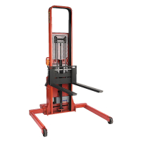 Wesco Powered 1500 & 2000 lb Load Fork Stackers with Adjustable Legs
