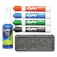 Expo Low-Odor Dry Erase Marker Starter Set