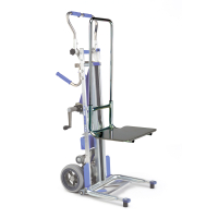 Wesco Lifting System for LiftKar SAL Universal, Ergo, & Fold-L Stair Climbing Hand Trucks (Shown attached to separate hand truck)
