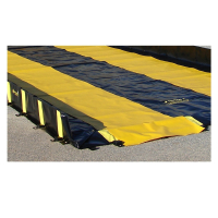 Justrite 3 W Track Runners for Spill Containment Berms (Shown with separate second runner)