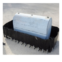 Ultratech Flexible Spill Containment Drum Sumps with Drain