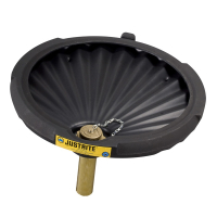 Just-Rite Ecopolyblend 28681 Funnel for Flammables with Drum Fill Vent and Flame Arrester