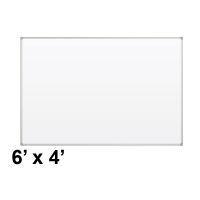 Best-Rite 2G5KG-25 Gloss White 6 ft. x 4 ft. Interactive Projector Whiteboard