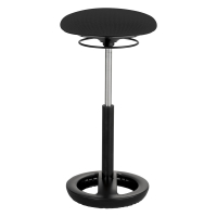 Safco Twixt Extended-Height Active Seating Stool (Shown in Black)