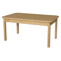 Wood Designs 48" W x 30" D High Pressure Laminate Elementary School Tables