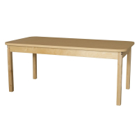 Wood Designs 60" W x 30" D High Pressure Laminate Elementary School Tables