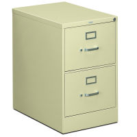 HON 2-Drawer 26.5" Deep Vertical File Cabinet, Legal Size (Shown in Putty)