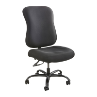 Safco Optimus 3590BL Big & Tall 400 lb. Fabric High-Back Chair