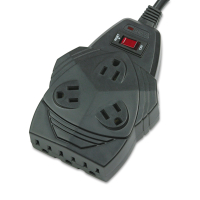 Fellowes Mighty 8-Outlet Surge Protector, 6 ft Cord, 1300 Joules