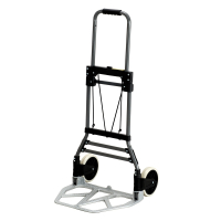 Safco Stow-Away 275 lb Load Aluminum Folding Hand Truck 