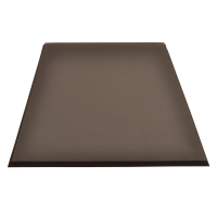 NoTrax Superfoam Comfort 3' x 5' Sponge Back Rubber Anti-Fatigue Floor Mat, Black