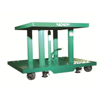 Lexco 2000 lb Load Manual Hydraulic Lift Tables (Shown in 30 x 48 model)
