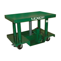 Lexco 3000 to 6000 lb Load 30" x 30" Table Hydraulic Lift Tables