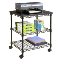 Safco Deskside Printer Stand (Printer and other accessories not included)