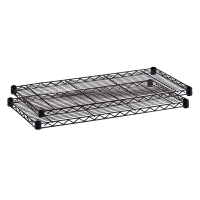 Safco 48" W x 18" D Commercial NSF Steel Wire Shelf, Pack of 2